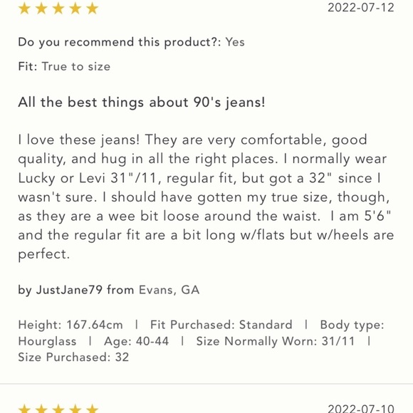 Anthropologie NWT Pilcro Low-Rise Jeans Size 32. - Picture 11 of 14